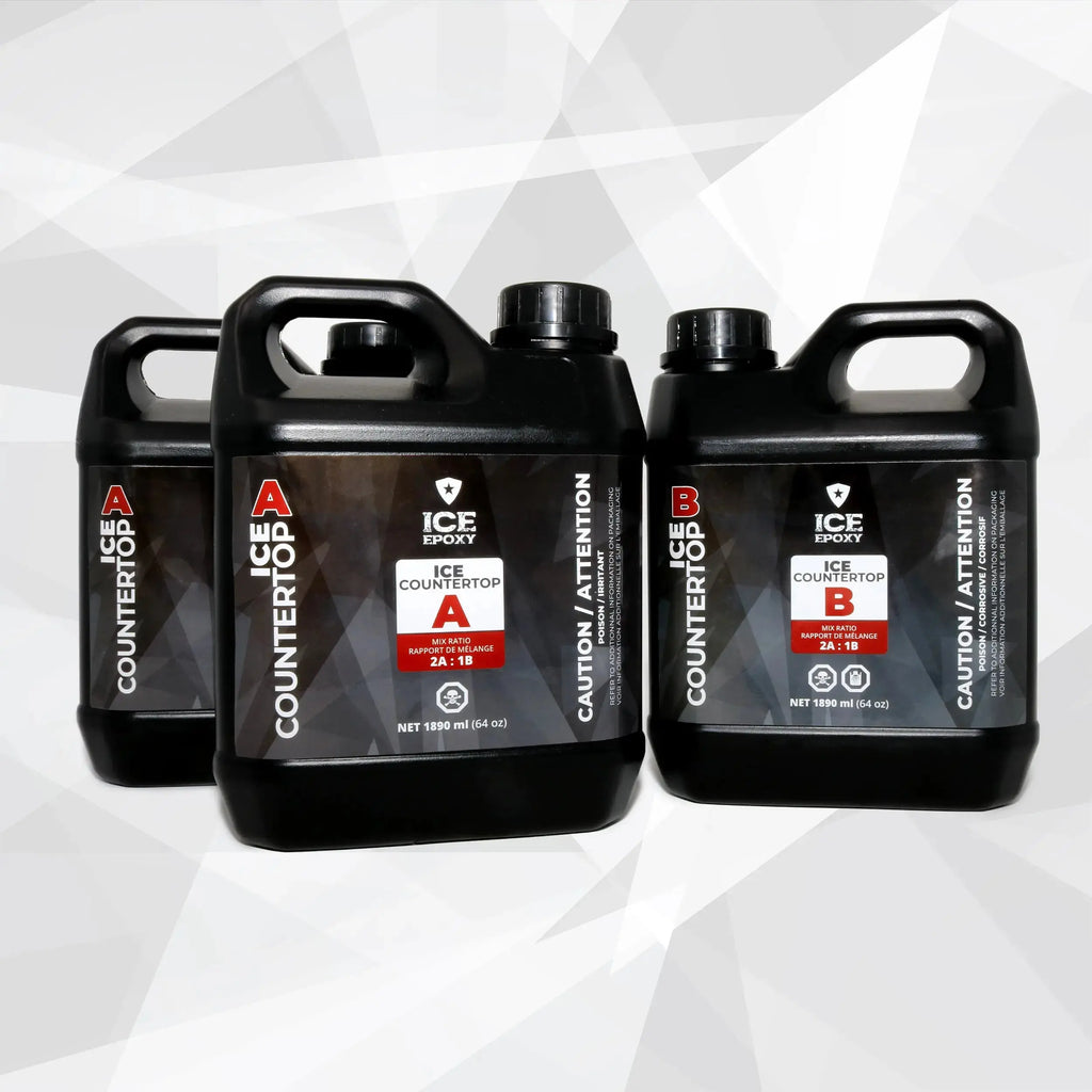Ice Countertop Ice Epoxy